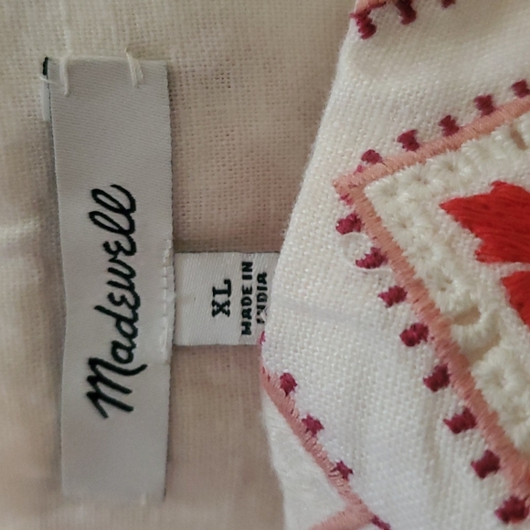 MADEWELL Embroidered Neckline Tank - Picture 9 of 13